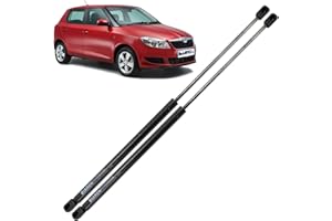 BIAREN 2x Rear Tailgate Boot Gas Struts For Skoda Fabia Mk2 II 542 Hatchback 545 Combi 2006-2014 Lift Support System 440 (N) 492 MM 5J6827550 5J6827550B