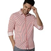 U TURN Men's Premium Cotton Blend Printed Checkered Shirt | Full Sleeve Plaid Casual Button-Down Shirt | Soft & Comfortable R