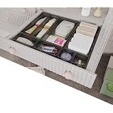 Meleni Baby 8 Par&ccedil;a Bebek &Ccedil;ekmece D&uuml;zenleyici - Bebek Organizer - Bebek Bakım Organizer - Antrasit