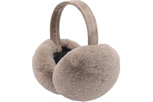 VUCDXOP Paraorecchie Invernali da Donna, Paraorecchie Calde Invernale Copriorecchie, Morbidi Pieghevoli Scaldini per Orecchie, Plush Ear Scaldare Orecchie All'aperto Copre, Peluche Paraorecchie per Esterno