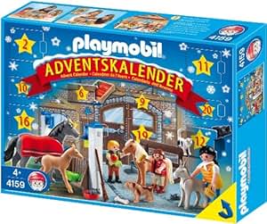 Amazon.de:PLAYMOBIL 4159 - Adventskalender Reiterhof