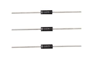 HUABAN 10PCS 1N5367B 1N5367 Power Zener Diode 5W 43V DO-15(CASE17-02) Axial Diodes 5 Watt 43 Volt