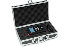 LATNEX RF-SG6 RF Explorer Signal Generator High Frequency HF FM Modulation Radio Frequency Oscillator Source CW Sweep Tracking Generator 6GHZ (100KHz - 6000MHz & Aluminum Case)