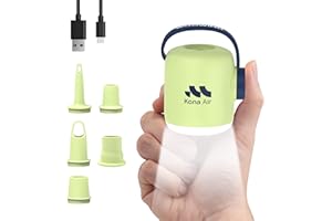 Woowind Electric Pump for Inflatables – 4.5kPa Rechargeable Electric Air Pump for Airbed,Paddling Pool,Mattress,Pool Floats,Boats – With 5 Nozzles for Fast Inflation/Deflation - Kona Air