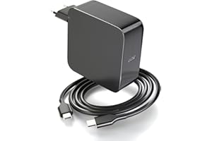 ZOSAM 65W USB C Cargador,prar Lenovo ThinkPad DELL HP ASUS Acer Samsung Google Huawei Matebook y más Dispositivos Type C Adaptador Cargador