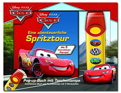 Preisvergleich Produktbild Eine abenteuerliche Spritztour - Disney·Pixar Cars - Pop-up-Buch mit Taschenlampe - Bilderbuch mit 5 coolen Sounds für hochtourigen Spaß!