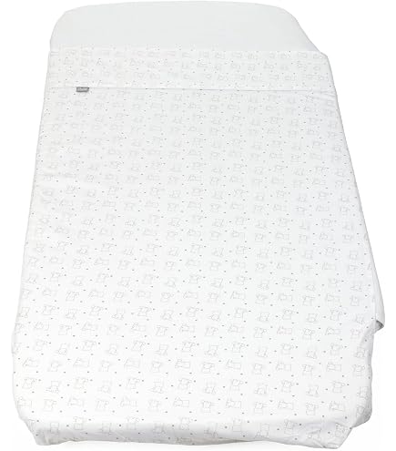 Draps Housses Chicco Next2Me 2 Pièces - 100% Coton 50x83cm Avec Coins Élastiques - Pour Bébé