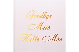 Naler Guest Book Hardbacked Pink and Rose Gold Foiled Advice Book for The Bride to Be - 60 Page - Team Bride