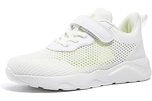 Fudaolee Chaussures de Course pour Enfant Garçon Tennis Chaussure de Sports Fille Respirante Basket Mode Antidérapantes Sneakers Légère Sport Running Shoes