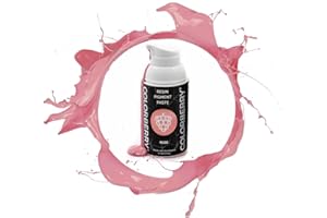 COLORBERRY Pigmentpaste – Epoxidharz Farbe für Resin Kunst I Hochpigmentierte Epoxy Resin Farbe für Kunstharz zur Schmuckherstellung DIY Kunsthandwerk I Konzentrierte Epoxidharz Farben (Rose)