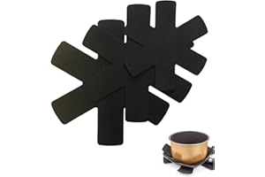 MORJCG 9Pcs Pan Protectors for Stacking, Protectors, Saucepan Pads, Protector, 3 Sizes(38/30/20cm) Felt Pot Stacking and Separating Your Cookware(Black)