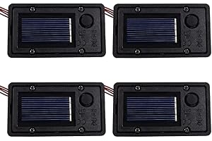 ULEMONDEE 2/4pcs Battery Box Solar Lantern Outdoor Hanging Solar Lantern LED Accessories (4pcs)