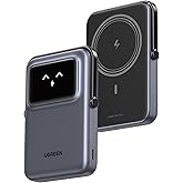 UGREEN Zapix 22.5W Power Bank 20000mAh Ricarica Rapida Caricatore Portatile PC Cavo USB C Integrato PD 20W Emoji Display Compatibile con iPhone 17 16 15 Plus Pro Max Air Galaxy S25 S24