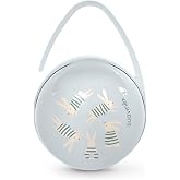 Suavinex, Pacifier Holder for Baby, to Carry 2 Independent Pacifiers, with Handle to Hang from Bag, Trolley or Crib, Pacifier
