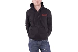 RIPLEYS CLOTHING Offizielles Slipknot Hoody Hoodie Totenkopf Zähne Zip Logo alle Größen