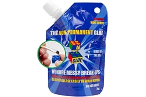 Le-Glue - Temporary Glue For LEGO®, Mega Blocks, Nano Blocks, and More. Great For Kids! Non-Toxic! Made In USA!