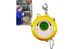 BOVDC Federzug Balancer, Spring Balancer mit Turmradseil und Sicherheitsschnalle, Einstellbarer Federzug Werkzeughalter für Fabrik und Werkstatt, Verbessern Sie Die Arbeitseffizienz(Size:5-9kg)