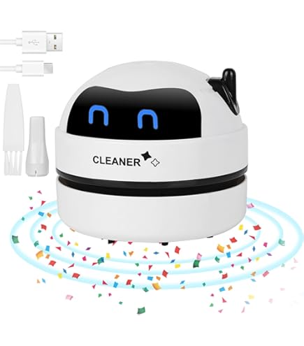 Table Vacuum Cleaner Ladybug Dust Cleaner Portable Desktop Coffee Dust Collector For Home Office Desktop Cleaning Crumb Sweepe - 7 - View #11