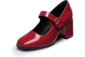 DREAM PAIRS Femmes Mary Jane Pompe