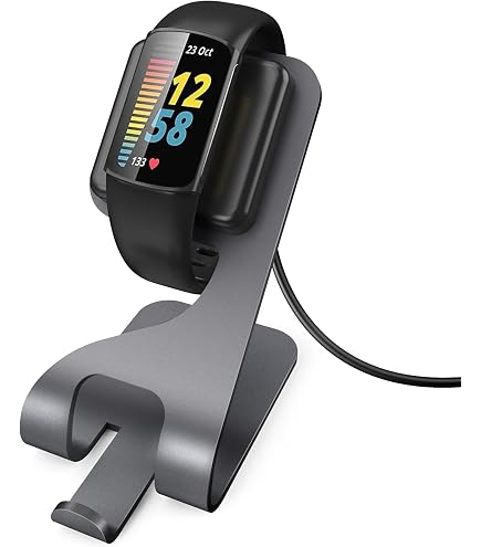Awinner Clip di ricarica per Fitbit Alta HR, adattatore caricatore USB di ricambio, cavo di ricarica per Fitbit Alta HR Smart Fitness Watch, 1 confezione