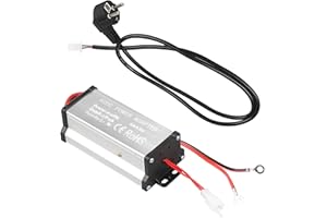 IGTOPS Diesel-Luftheizung Netzteil Adapter, 240V auf 12V AC/DC-Netzteiladapter Transformator Stromwandler, Stromversorgungswandler für 5kW 8kW All-in-One Diesel-Luftheizung im Wohnwagen, Wohnmobil