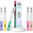 Elitty Anti - Hero Pop Colour Waterproof Liquid Eyeliner Combo (Pack of 5) | Matte Shades (Purple, Peach, Cyan Green, Pink, Yellow) | Lasts Upto 12 Hrs | 4 ML Each