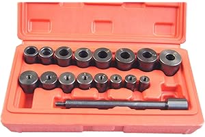 KATSU TOOLS KATSU Kit di Attrezzi per Allineamento della Frizione Universale 17 Pezzi Strumenti Auto per Centraggio 450752