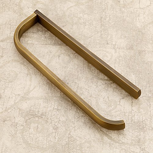 Weare Home Einfach Vintage Retro Bronze Badezimmer Zubehör Handtuchhalter Handtuchring extra Stark Wandhalterung Wandmontag bohren - 2