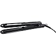 Rowenta SF4210 Liss&Curl Piastra per Capelli Lisci o Ricci 2 in 1 con Rivestimento in Ceramica, Funzione Arricciacapelli