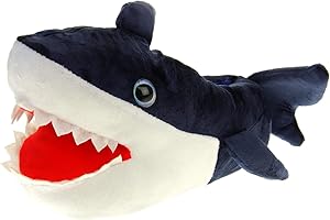 Footwear Studio Mens Faux Fur Monster Claws Bulldog Dog Novelty Slippers