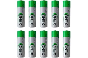 CAMFM 10 pezzi XL-060F per Contatore dell'acqua Contatore Elettrico Fluire Metro AA 3.6V Batteria al Litio Xeno Energy