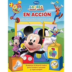 Libros de Cuentos con Diverti-cubos  / On the Move: Disney La Casa De Mickey Mouse / Disney Mickey Mouse Club House