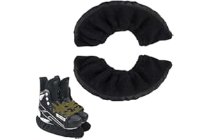 ZKGYUS 1 Paar Kufenschoner Schlittschuhe, Eishockey elastische Kufenstrümpfe für Eishockey & Schlittschuhe,Schlittschuh Soakers für Damen Herren, Schlittschuh Kufenschutz Zubehör, L