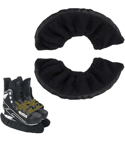 Coprilame Per Pattini Da Ghiaccio - Taglia 31-34, Nero, Oxford Impermeabile - Foto 5