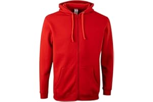 Mukua Felpa con Cappuccio e Zip Unisex-Adulto