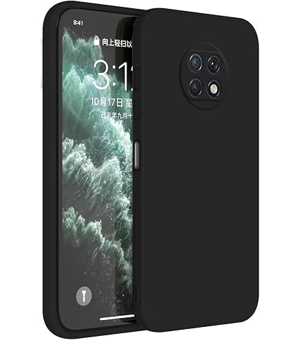 LeYi Cover per Xiaomi Redmi 9A/Redmi 9AT con Vetro Temperato,Custodia Armour Metallo Magnetica Supporto Silicone TPU Hard PC Morbida Bumper Full Body Antiurto Case per Telefono Redmi 9A Nero