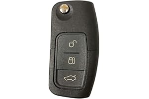 LAGE Ricambio Chiave per Telecomando Ford Focus Mondeo Fusion Fiesta Ka Kuga S-Max C-Max Galaxy Guscio con Lama a 3 Tasti