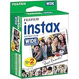 Fujifilm Instax Wide Gloss Instant Film for Instax 300 and Instax 210 Cameras (2 x 10 Shots)