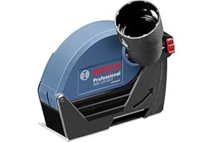 Bosch Professional caperuza de aspiración GDE 125 EA-T para cortar (compatible con las amoladoras angulares Bosch Professional con cubierta protectora ajustable sin herramienta y Ø de disco de 125 mm)