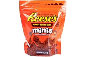 Tazas de mantequilla de maní de Reese's Mini, bolsa resellable 226gr. - ESTADOS UNIDOS