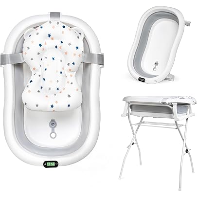 Hylat Baby Gestell Babybadewanne - Ständer für 84cm Babywannen - Kompatibel mit der Marken