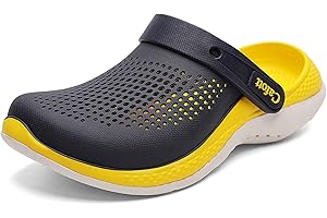 MEIDIASTRA Unisex chodaki ogrodowe, lekkie pantofle, EVA, chodaki z podparciem łuku, sandały na plażę, basen, buty do wody, kapcie dla kobiet i mężczyzn