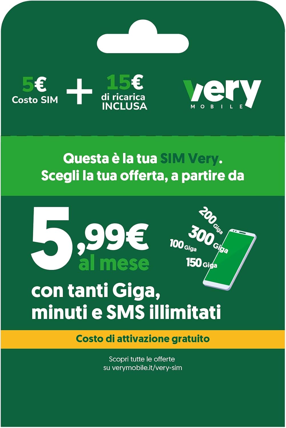 Prise en Main & Utilisation au Quotidien : Very Mobile - SIM Card per l Italia