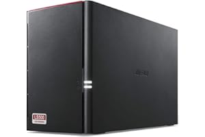Buffalo LinkStation 520 LS520DE-EU NAS a 2 bay (1.0GHz dual-core, DDR3 256 MB) negro