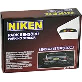 Niken Park Sens&ouml;r&uuml; Led Ekranlı T&uuml;rk&ccedil;e Ikazlı Siyah