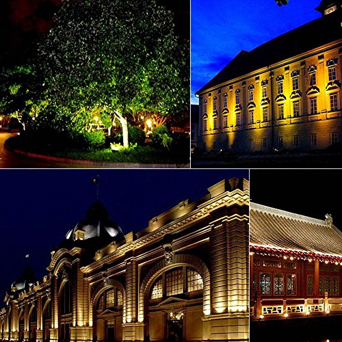 Tomshine COB Led Garten Beleuchtung, Gartenleuchte, Gartenstrahler, Rasenstrahler, IP65 Wasserdicht, 5W/500LM für Outdoor, Garten, Hof, Rasen - 7