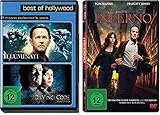 Dan Browns Illuminati + The Da Vinci Code + Inferno / DVD Set / Teil 1+2+3 - Tom Hanks