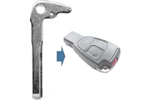 Bilnyckel nyckel tom nödnyckel smartkey utan krom för Mercedes Benz