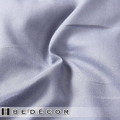 Bedecor Matratzenauflage Weiche, Kurzer Plüsch Matratzen Auflage, 200×200 cm, Grau - 5