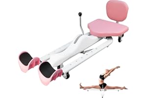 JAOGAUS Leg Stretcher, Split Machine, Leg Spreader Extension Machine, 128-168cm Adjustable 0-180° Split Stretching Equipment for Fitness, Dance, Yoga